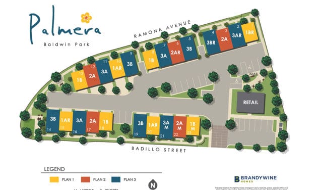 Brandywine Homes to Build New Townhomes in California