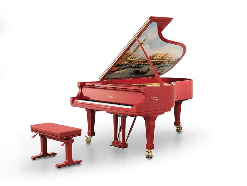 Luxurious Pianos Become Grand Works of Art