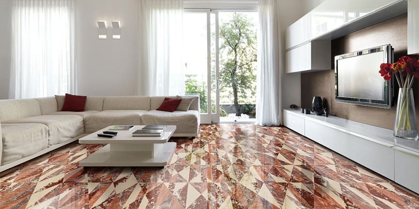 Styling a Room with Bold Floors