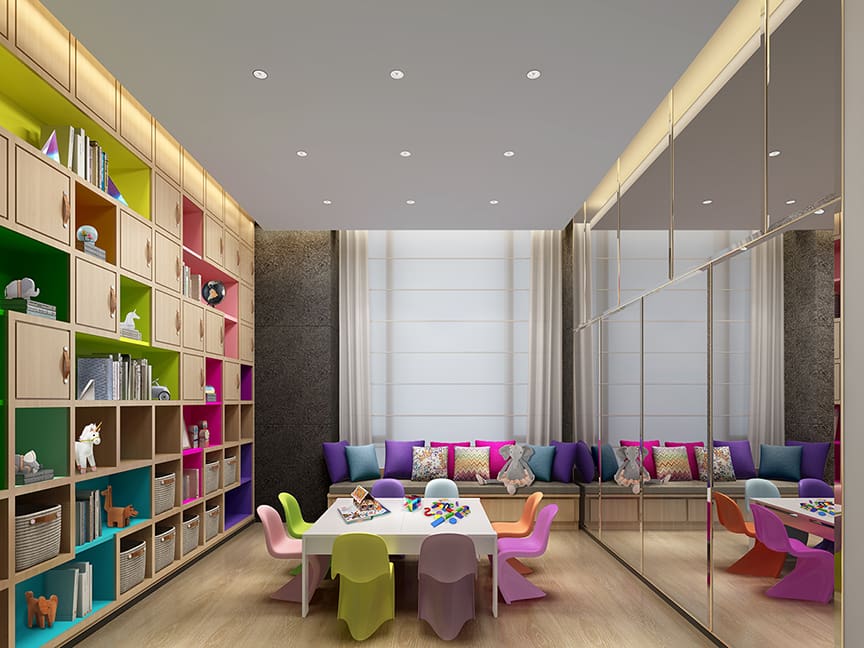 Art Amenities Offer Limitless Creativity