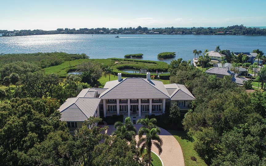 Elegant and Opulent Waterfront Estate in Sarasota