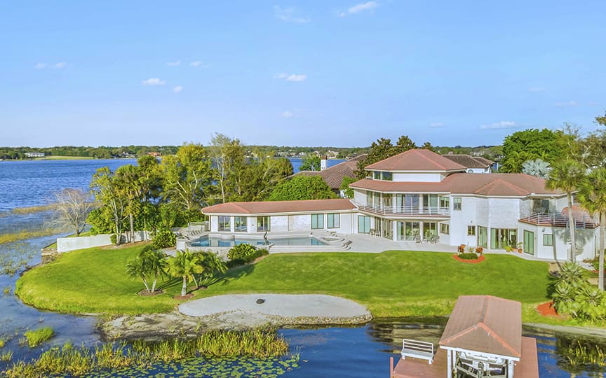 Stunning Lakefront Florida Property to be Sold at No-Reserve Auction with Supreme Auctions
