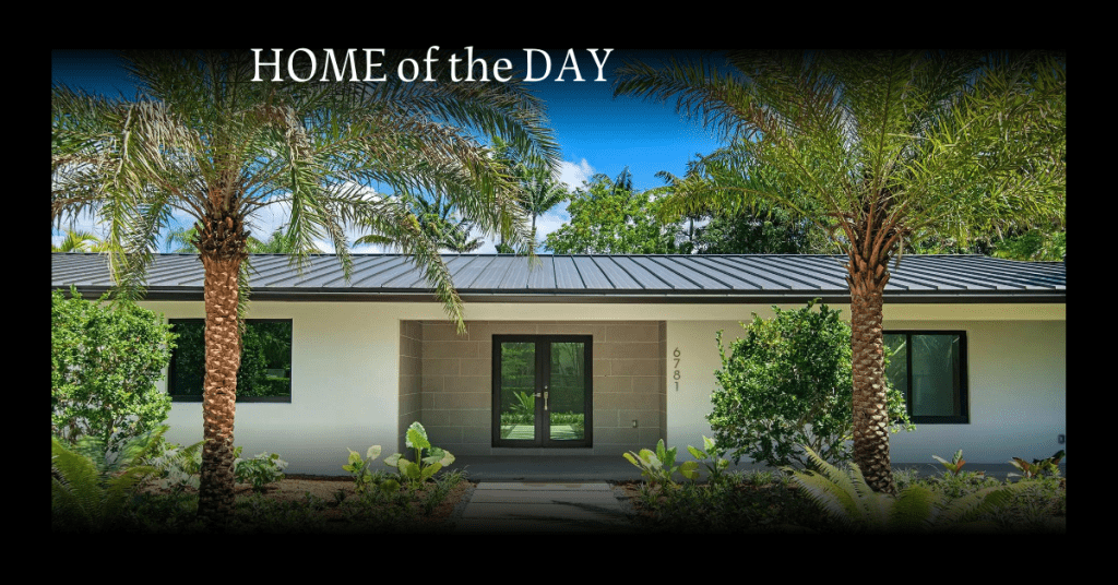 Renovated Tropical Contemporary Home