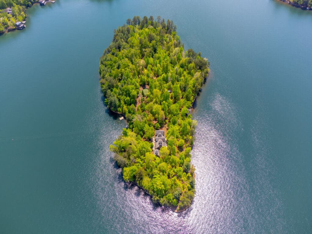 Private Island Estate at Lake Burton | Unmatched Luxury Waterfront Living